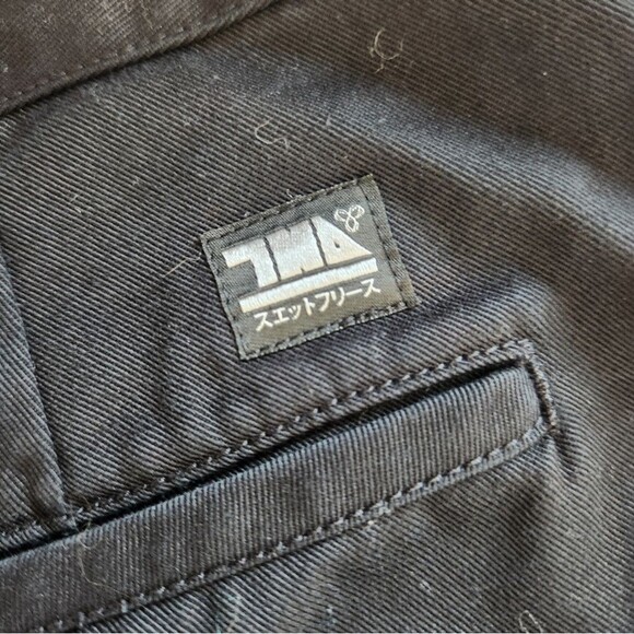 Tna Size 2 Wide Leg Black Trousers - Picture 6 of 7